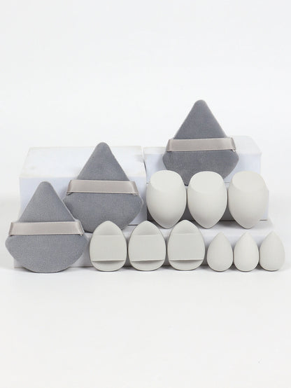 12PCS Makeup Sponge & Powder Puff Set