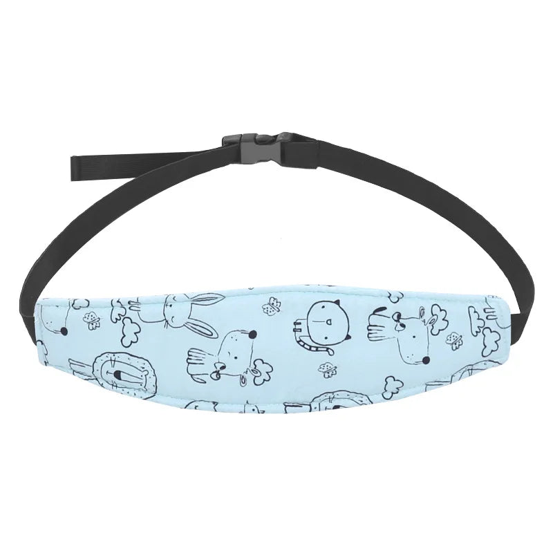 Adjustable Baby Car Seat Head Support Pillow