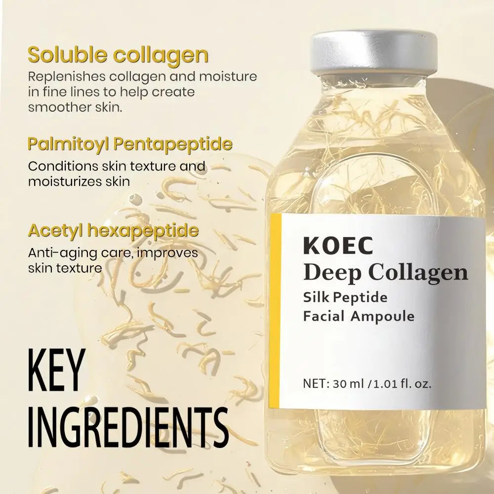 Korean Collagen Silk Peptide Firming Face Serum