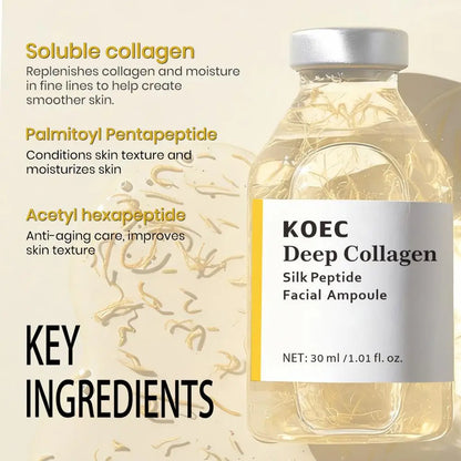 Korean Collagen Silk Peptide Firming Face Serum