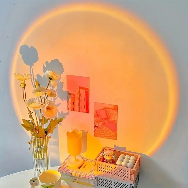 USB Sunset Projection Lamp