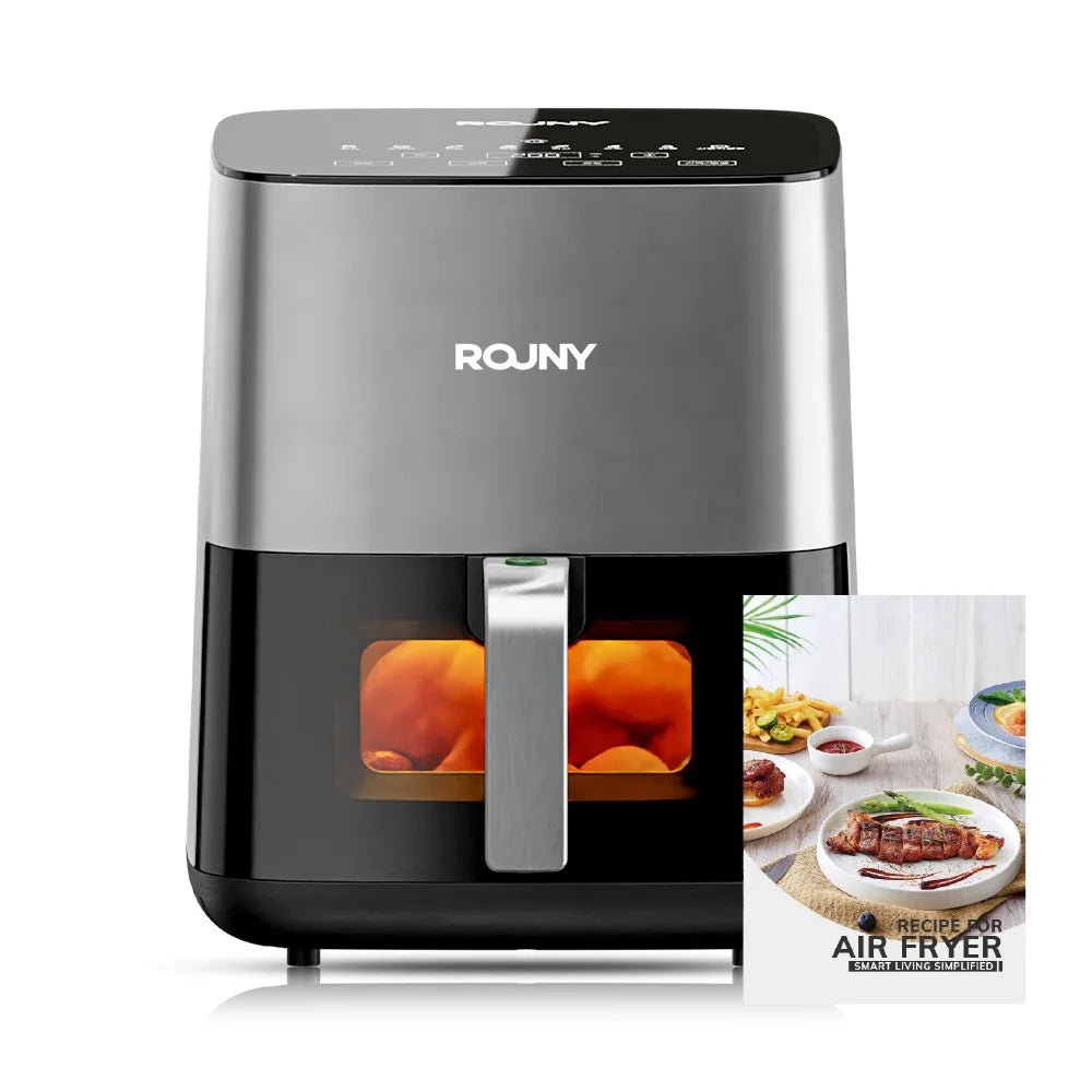 5L Electric Air Fryer with Touch Control & Nonstick Basket