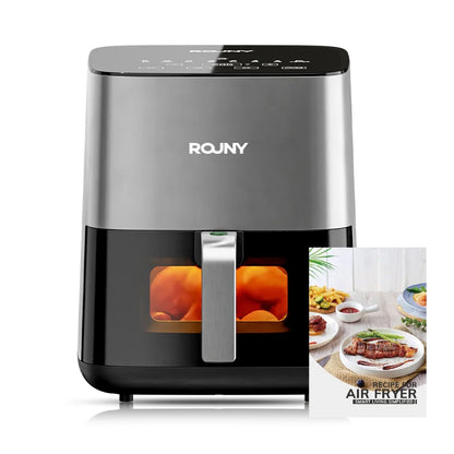 5L Electric Air Fryer with Touch Control & Nonstick Basket