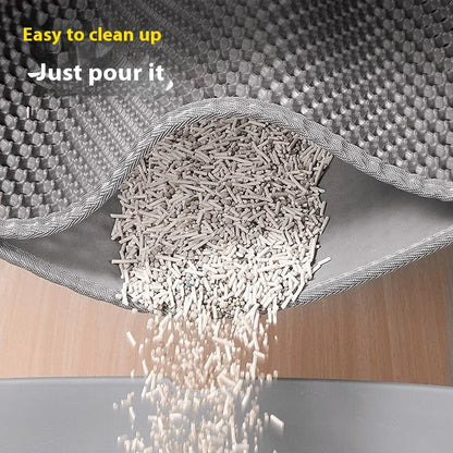 Non-Slip Extra Large Waterproof Cat Litter Mat