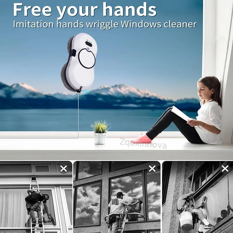Smart Robot Window Cleaner & Electric Glass Washer
