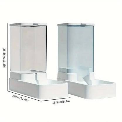 Automatic Gravity Pet Feeder & Water Dispenser