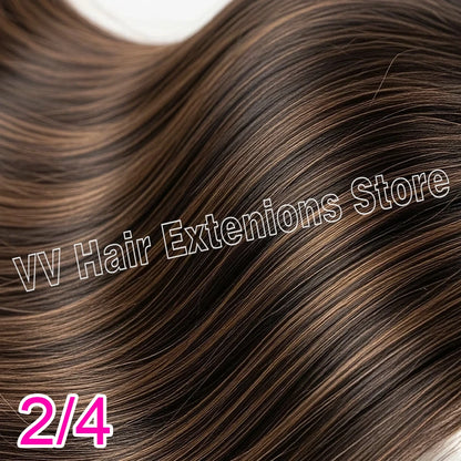 Straight 100% Virgin Russian Human Hair Bundles