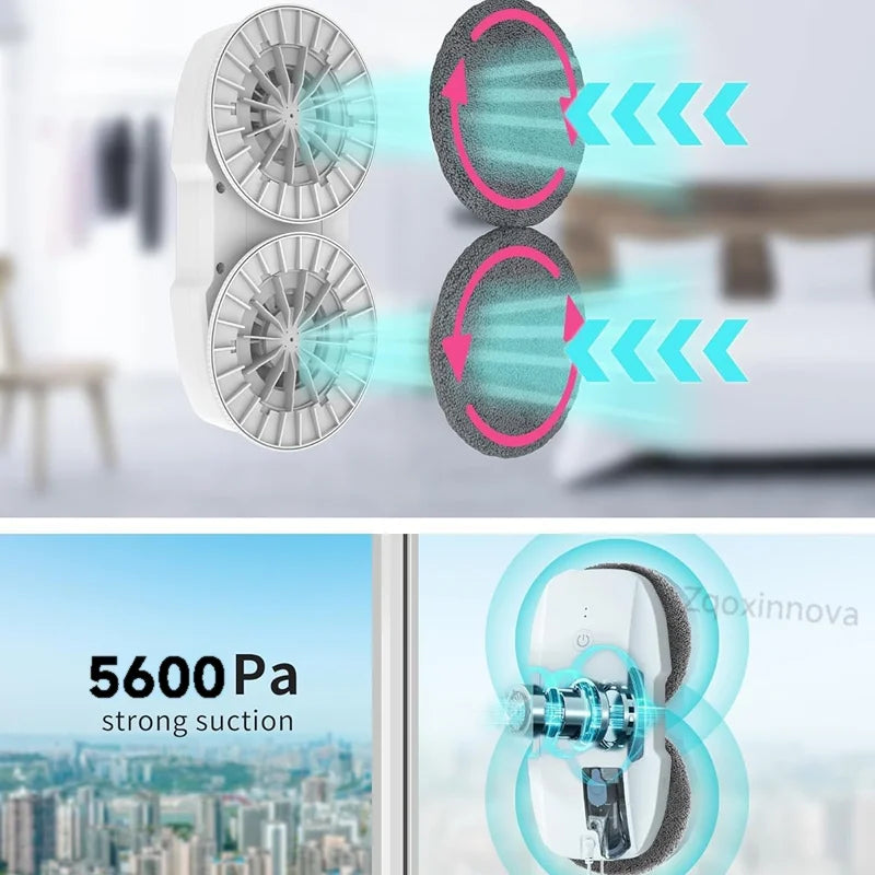 Smart Robot Window Cleaner & Electric Glass Washer