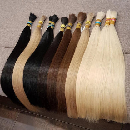 Straight 100% Virgin Russian Human Hair Bundles