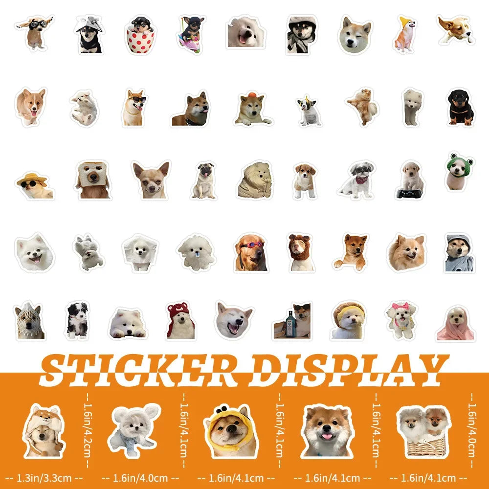 Cute Cartoon Dog Stickers