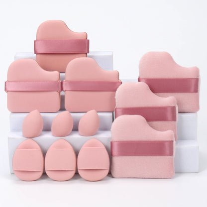 12PCS Makeup Sponge & Powder Puff Set