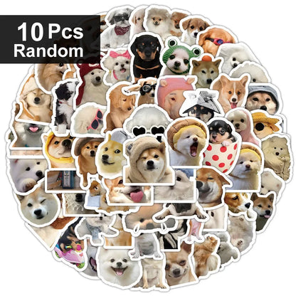 Cute Cartoon Dog Stickers