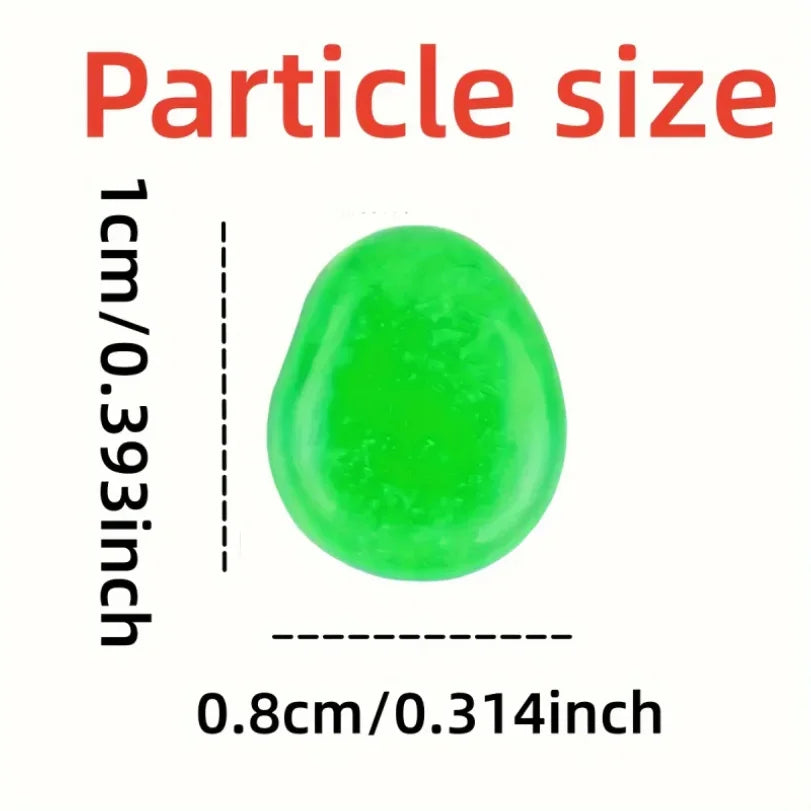 Glow-in-the-Dark Resin Pebbles for Garden & Aquarium