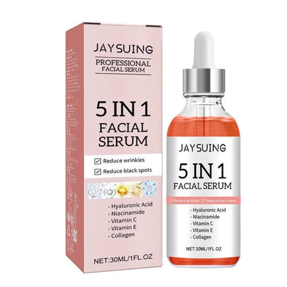 5-in-1 Vitamin C & Hyaluronic Acid Firming Face Serum