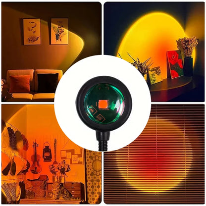 USB Sunset Projection Lamp