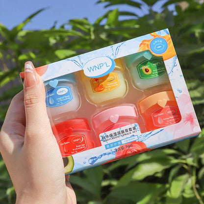 Natural Plant-Based Moisturizing Lip Balm Set