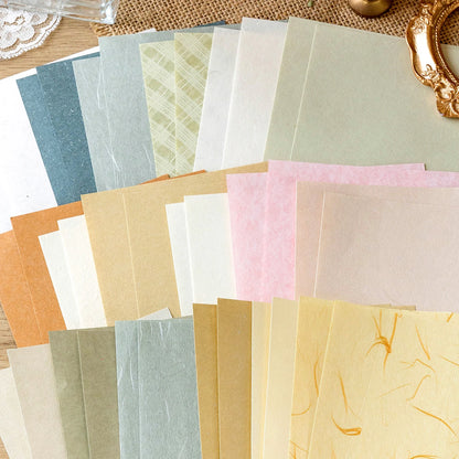 Vintage Floral Scrapbook Craft Paper Pack