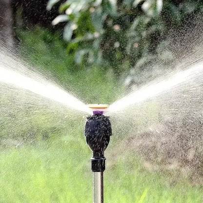 360° Rotating Tripod Garden Sprinkler with Telescopic Support