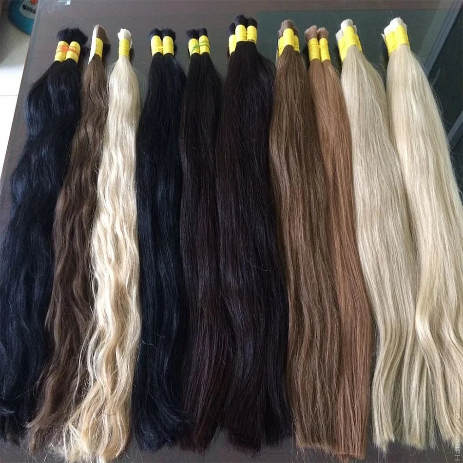 Straight 100% Virgin Russian Human Hair Bundles