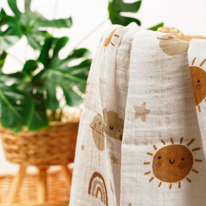 Soft & Breathable Gauze Swaddle Blanket