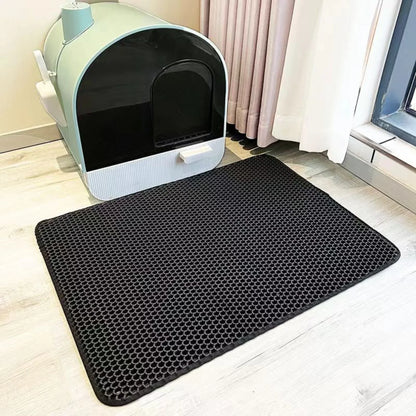 Non-Slip Extra Large Waterproof Cat Litter Mat