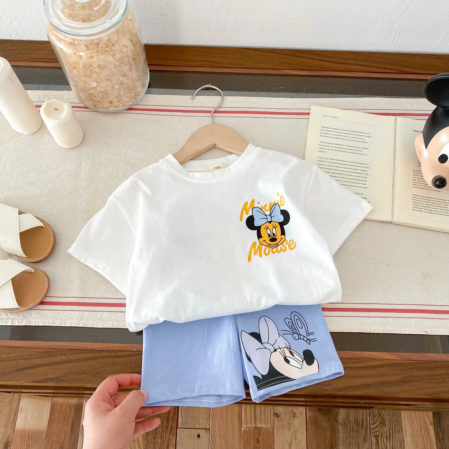Baby Girl Summer T-Shirt & Shorts Set