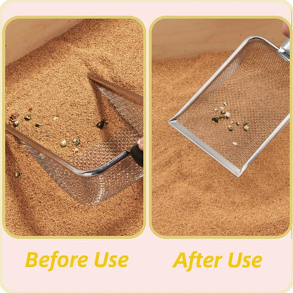 Aluminum Cat Litter Scoop with Fine Mesh
