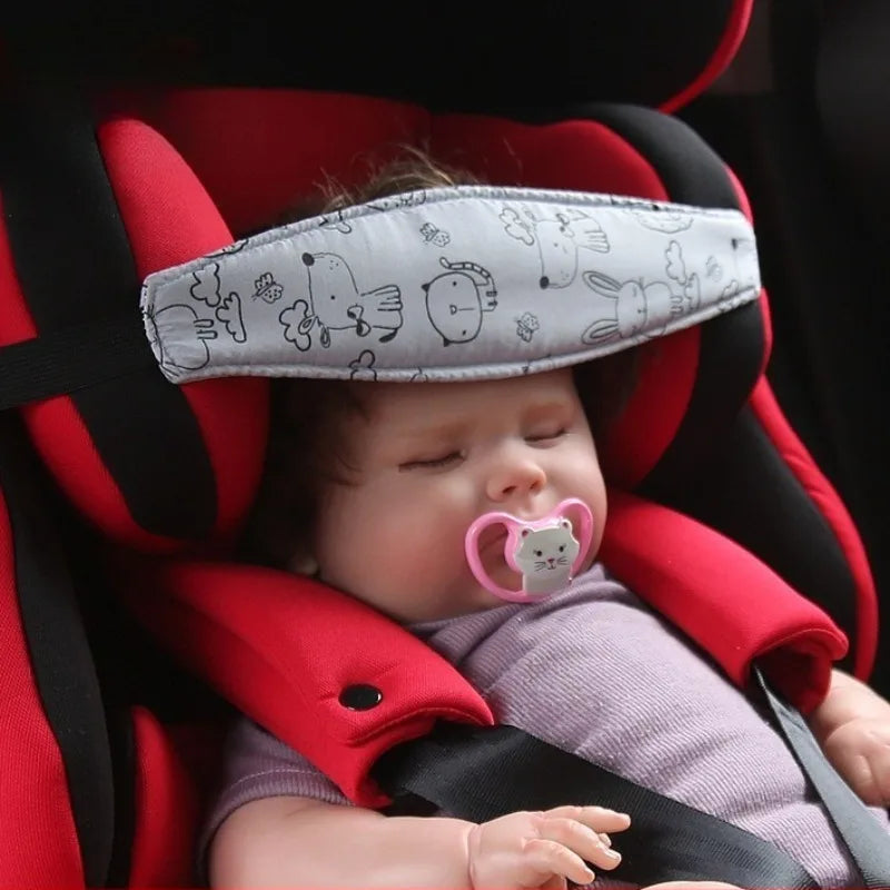 Adjustable Baby Car Seat Head Support Pillow