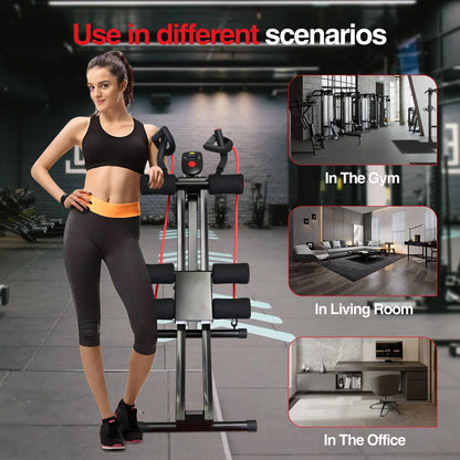 Foldable Ab & Core Trainer with LCD