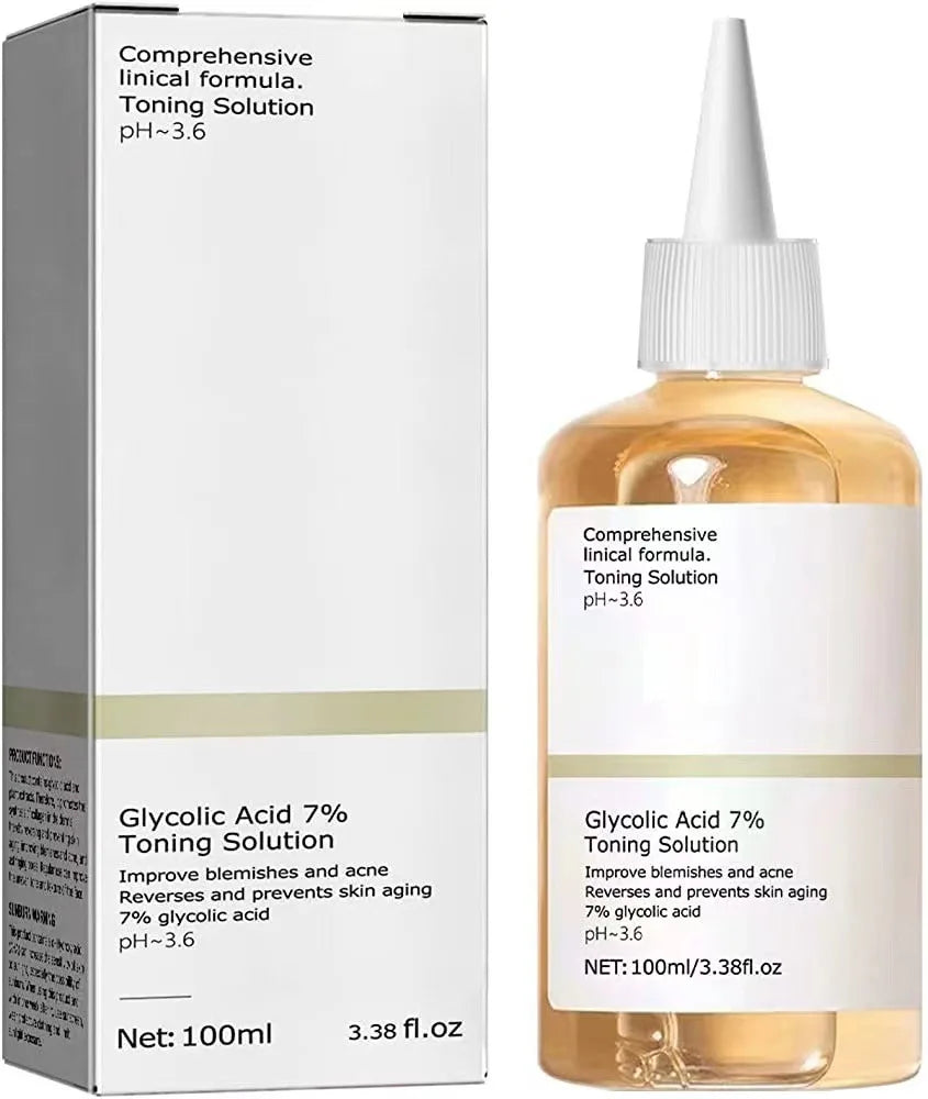 100ml 7% Glycolic Acid Acne & Moisturizing Toner
