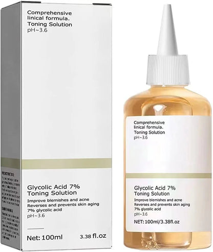 100ml 7% Glycolic Acid Acne & Moisturizing Toner