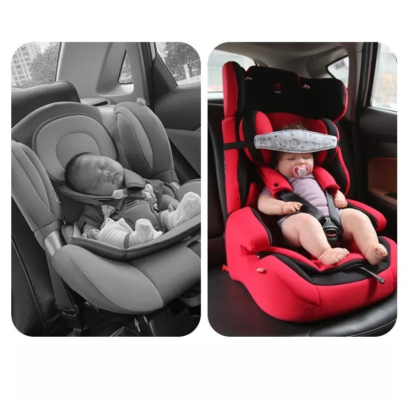 Adjustable Baby Car Seat Head Support Pillow