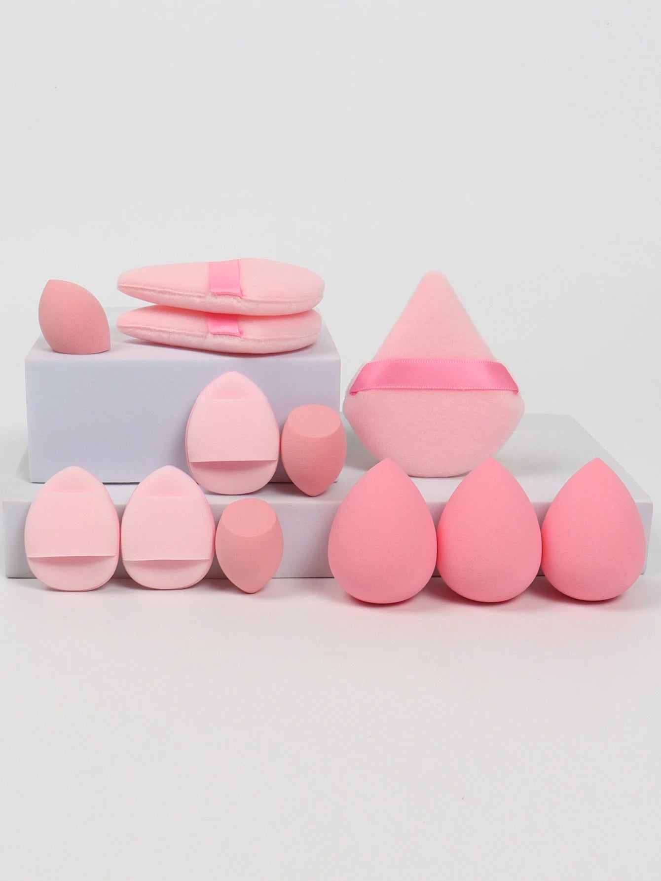 12PCS Makeup Sponge & Powder Puff Set
